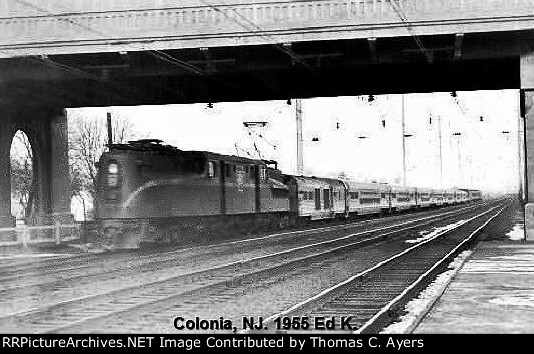 PRR "Keystone" Passenger Train, 1955